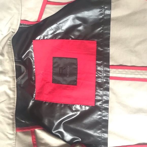 RUDSAK jacket beige taupe spring/autumn coat - Picture 2 of 8